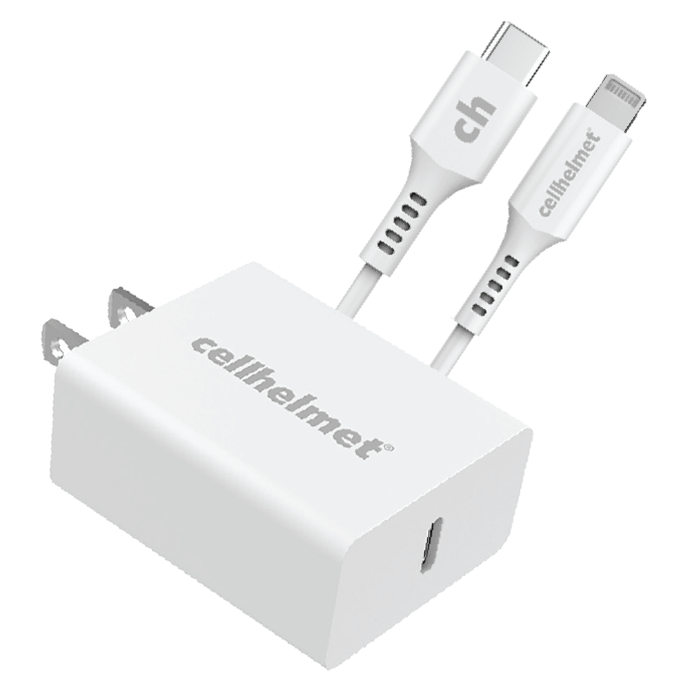 Wholesale cell phone accessory cellhelmet - PD USB C Wall Charger 20W and USB C to Apple Lightning